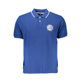 North Sails Blue Cotton Polo Shirt -   -  North Sails.